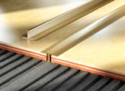 Профиль Т узкий Salag h8 мм 2.5 м латунь M071xx