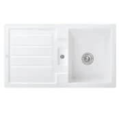 Мийка для кухні Villeroy & Boch Flavia 50 90х51 см кераміка snow white 330501KG