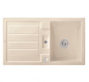 Мийка для кухні Villeroy & Boch Flavia 50 90х51 см кераміка ivory 330502FU