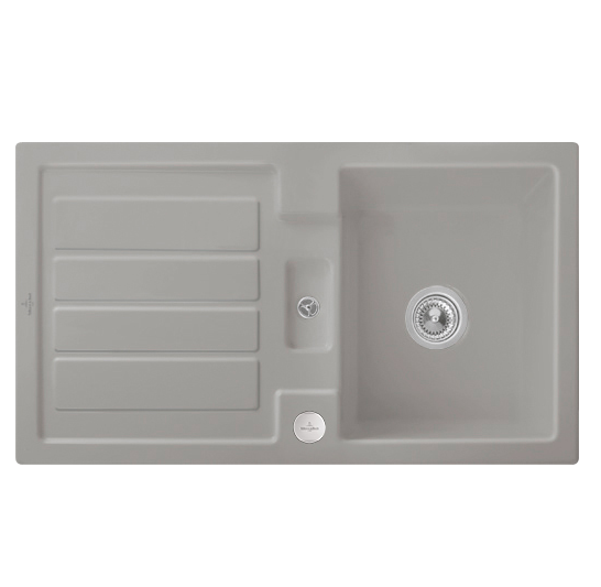 Мойка для кухни Villeroy & Boch Flavia 50 90х51 см керамика fossil 330502KD