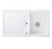 Мийка для кухні Villeroy & Boch Flavia 50 90х51 см кераміка snow white 330502KG