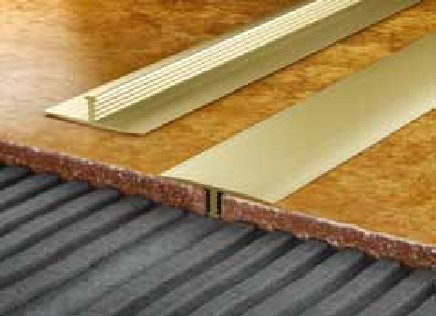 Профиль Т широкий Salag h8 мм 2.5 м латунь M072xx