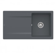 Мойка для кухни Villeroy & Boch Siluet 50 90х51 см керамика graphite 333501i4