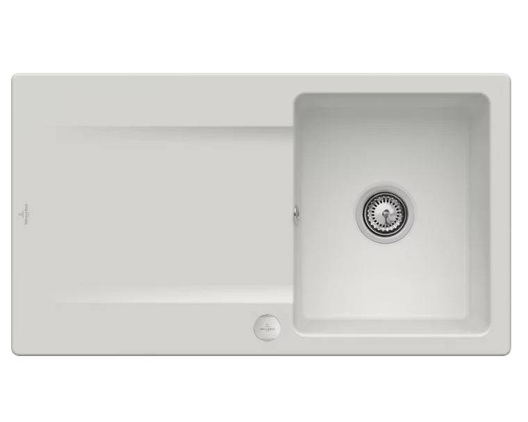 Мийка для кухні Villeroy & Boch Siluet 50 90х51 см кераміка steam 333502SM