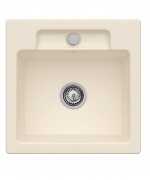 Мийка для кухні Villeroy & Boch Siluet 50 S 51х51 см кераміка ivory 334501FU