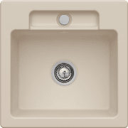 Мойка для кухни Villeroy & Boch Siluet 50 S 51х51 см керамика almond 334501AM