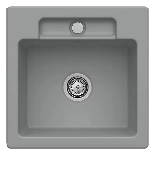 Мойка для кухни Villeroy & Boch Siluet 50 S 51х51 см керамика stone 334501SL