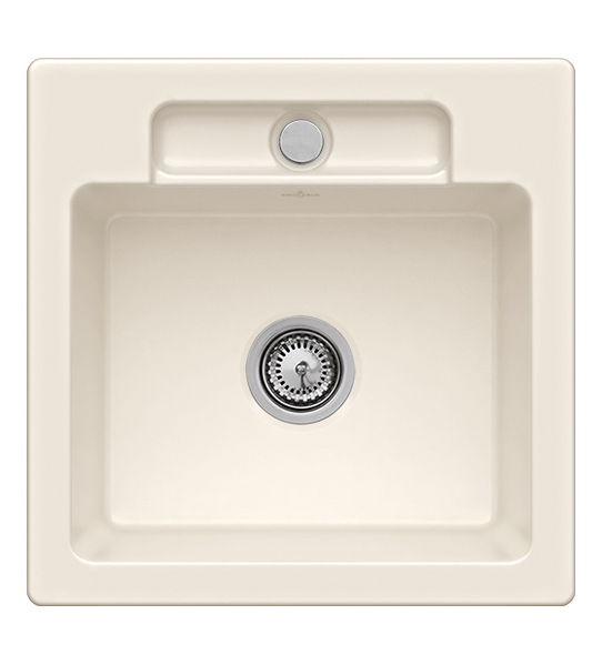 Мойка для кухни Villeroy & Boch Siluet 50 S 51х51 см керамика сrema 334501KR