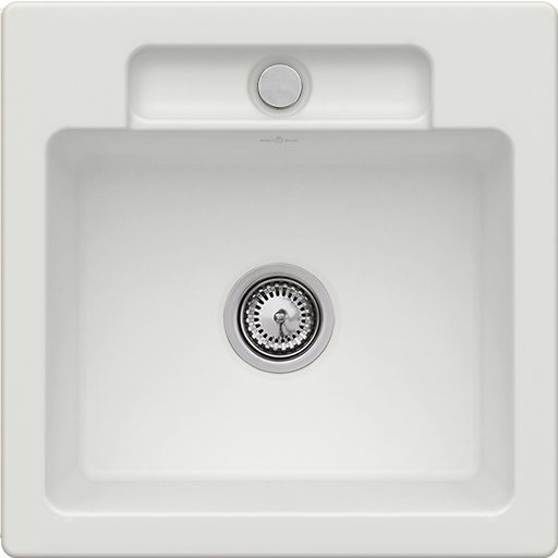Мойка для кухни Villeroy & Boch Siluet 50 S 51х51 см керамика steam 334501SM