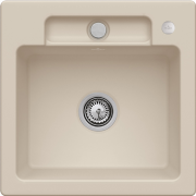 Мойка для кухни Villeroy & Boch Siluet 50 S 51х51 см керамика almond 334502AM