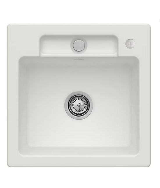 Мойка для кухни Villeroy & Boch Siluet 50 S 51х51 см керамика steam 334502SM