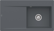 Мойка для кухни Villeroy & Boch Subway Style 50 90х51 см чаша справа керамика graphite 335101i4