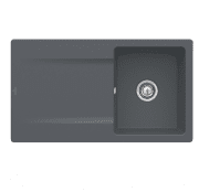 Мойка для кухни Villeroy & Boch Siluet 50 90х51 см керамика graphite 333501i4