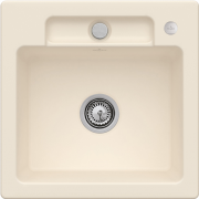 Мийка для кухні Villeroy & Boch Siluet 50 S 51х51 см кераміка ivory 334502FU