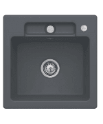 Мойка для кухни Villeroy & Boch Siluet 50 S 51х51 см керамика ebony 334502S5