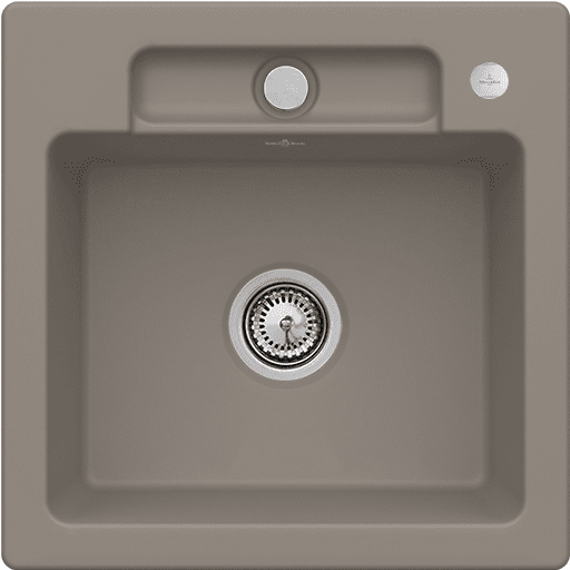 Мойка для кухни Villeroy & Boch Siluet 50 S 51х51 см керамика timber 334502TR
