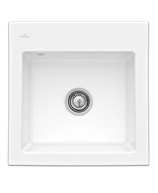 Мийка для кухні Villeroy & Boch Subway 50 S 52,5х51 см кераміка white alpin 331501R1