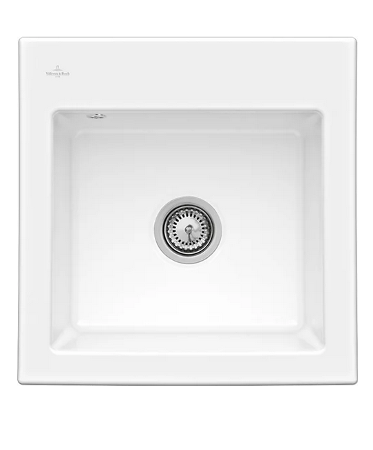 Мийка для кухні Villeroy & Boch Subway 50 S 52,5х51 см кераміка snow white 331501KG