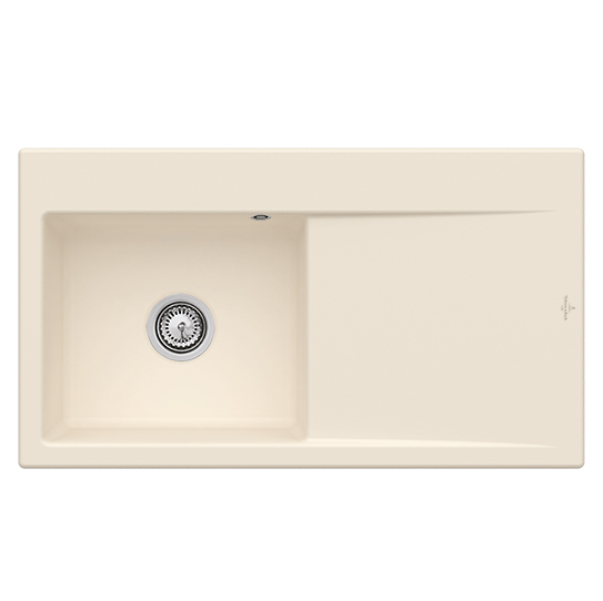 Мойка для кухни Villeroy & Boch Subway Style 50 90х51 см чаша слева керамика ivory 335201FU