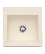 Мийка для кухні Villeroy & Boch Subway 50 S 52,5х51 см кераміка ivory 331501FU