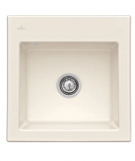 Мийка для кухні Villeroy & Boch Subway 50 S 52,5х51 см кераміка crema 331501KR