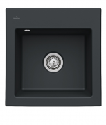 Мийка для кухні Villeroy & Boch Subway 50 S 52,5х51 см кераміка ebony 331501S5