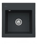 Мийка для кухні Villeroy & Boch Subway 50 S 52,5х51 см кераміка ebony 331501S5