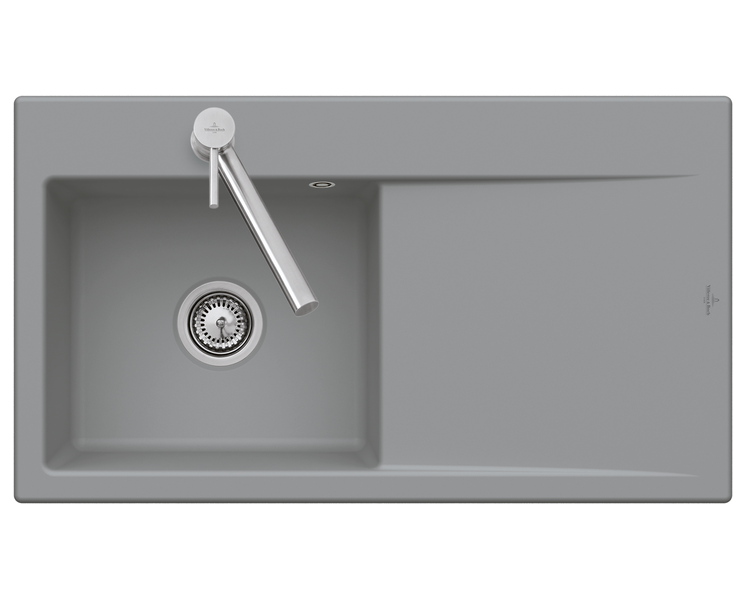 Мойка для кухни Villeroy & Boch Subway Style 50 90х51 см чаша слева керамика stone 335201SL