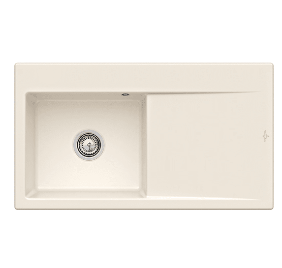 Мойка для кухни Villeroy & Boch Subway Style 50 90х51 см чаша слева керамика crema 335202KR