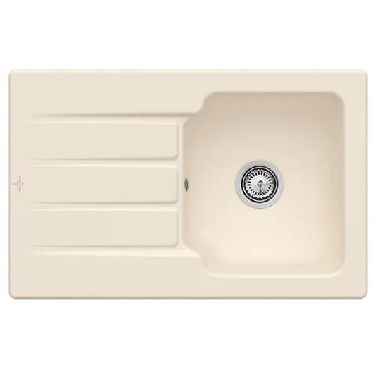 Мойка для кухни Villeroy & Boch Architectura 45 80х51 см керамика ivory 334001FU