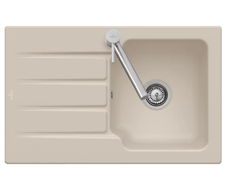Мийка для кухні Villeroy & Boch Architectura 45 80х51 см кераміка almond 334001AM
