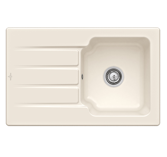 Мийка для кухні Villeroy & Boch Architectura 45 80х51 см кераміка crema 334001KR