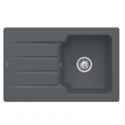 Мойка для кухни Villeroy & Boch Architectura 45 80х51 см керамика graphite 334001i4