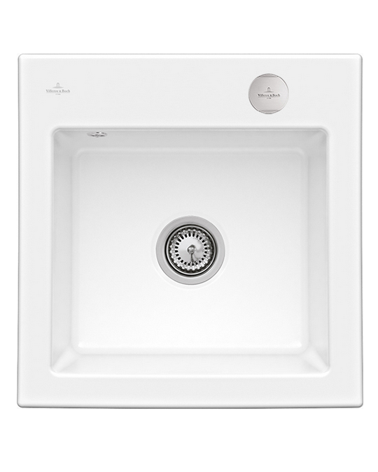 Мойка для кухни Villeroy & Boch Subway 50 S 52,5х51 см керамика white alpin 331502R1