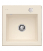 Мойка для кухни Villeroy & Boch Subway 50 S 52,5х51 см керамика ivory 331502FU