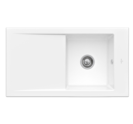 Мойка для кухни Villeroy & Boch Timeline 50 90х51 см керамика white alpin 330701R1