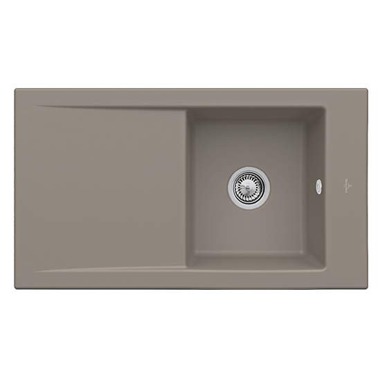 Мийка для кухні Villeroy & Boch Timeline 50 90х51 см кераміка timber 330701TR