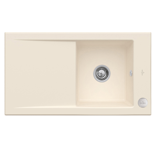 Мойка для кухни Villeroy & Boch Timeline 50 90х51 см керамика ivory 330702FU