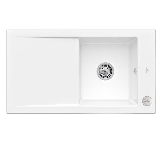 Мийка для кухні Villeroy & Boch Timeline 50 90х51 см кераміка snow white 330702KG