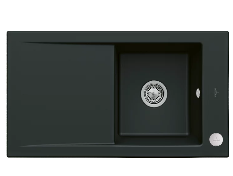 Мойка для кухни Villeroy & Boch Timeline 50 90х51 см керамика ebony 330702S5