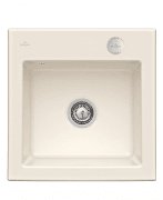 Мийка для кухні Villeroy & Boch Subway 50 S 52,5х51 см кераміка crema 331502KR