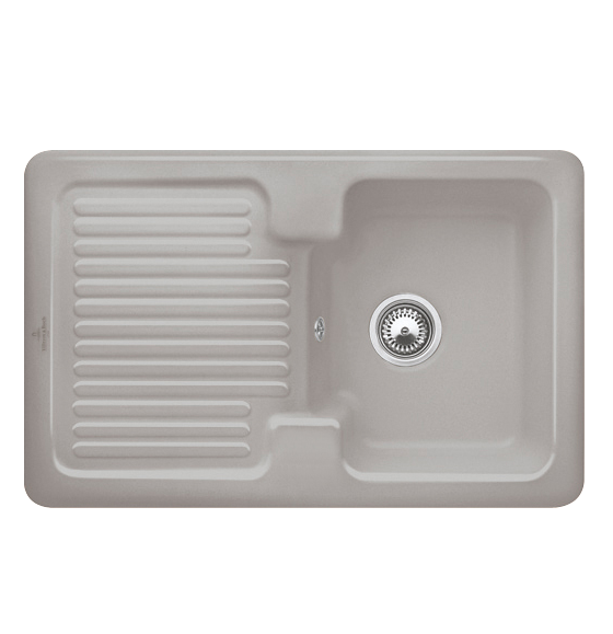 Мойка для кухни Villeroy & Boch Condor 45 80х51 см керамика fossil 674501KD