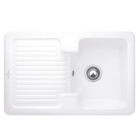 Мойка для кухни Villeroy & Boch Condor 45 80х51 см керамика stone white 674501RW