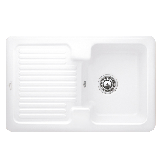 Мойка для кухни Villeroy & Boch Condor 45 80х51 см керамика snow white 674501KG