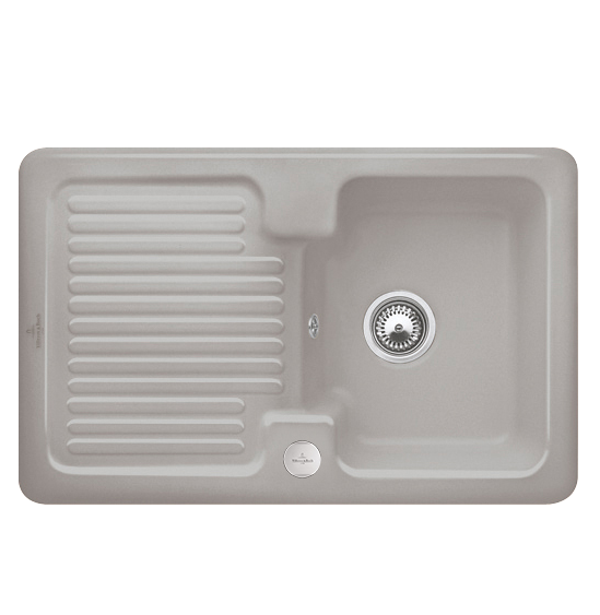 Мойка для кухни Villeroy & Boch Condor 45 80х51 см керамика fossil 674502KD
