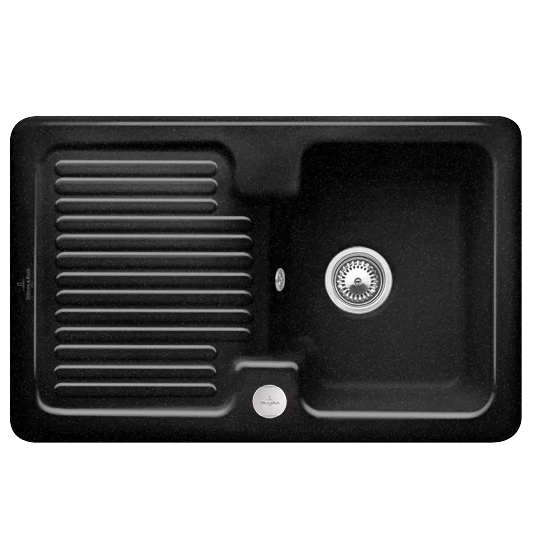 Мийка для кухні Villeroy & Boch Condor 45 80х51 см кераміка chromit 674502J0