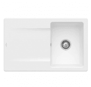 Мийка для кухні Villeroy & Boch Siluet 45 80х51 см кераміка white alpin 333401R1