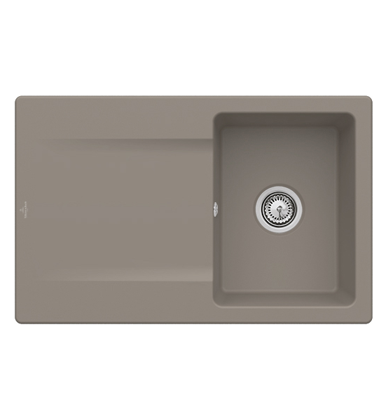 Мийка для кухні Villeroy & Boch Siluet 45 80х51 см кераміка timber 333401TR