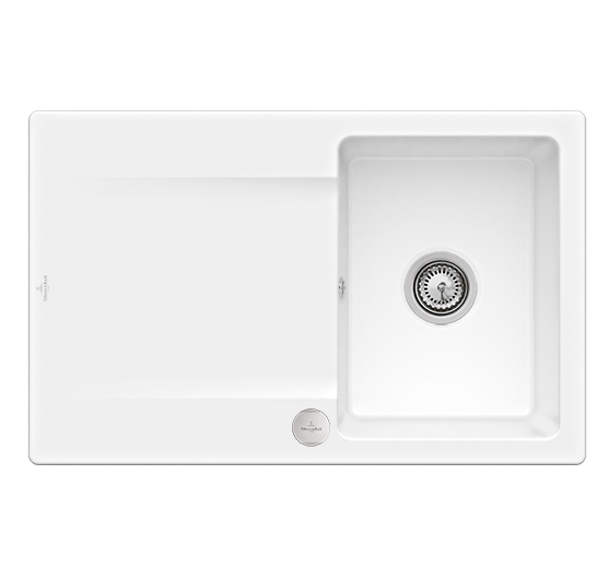 Мойка для кухни Villeroy & Boch Siluet 45 80х51 см керамика snow white 333402KG