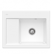 Мойка для кухни Villeroy & Boch Subway 45 Compact 65х51 см чаша справа керамика white alpin 331301R1